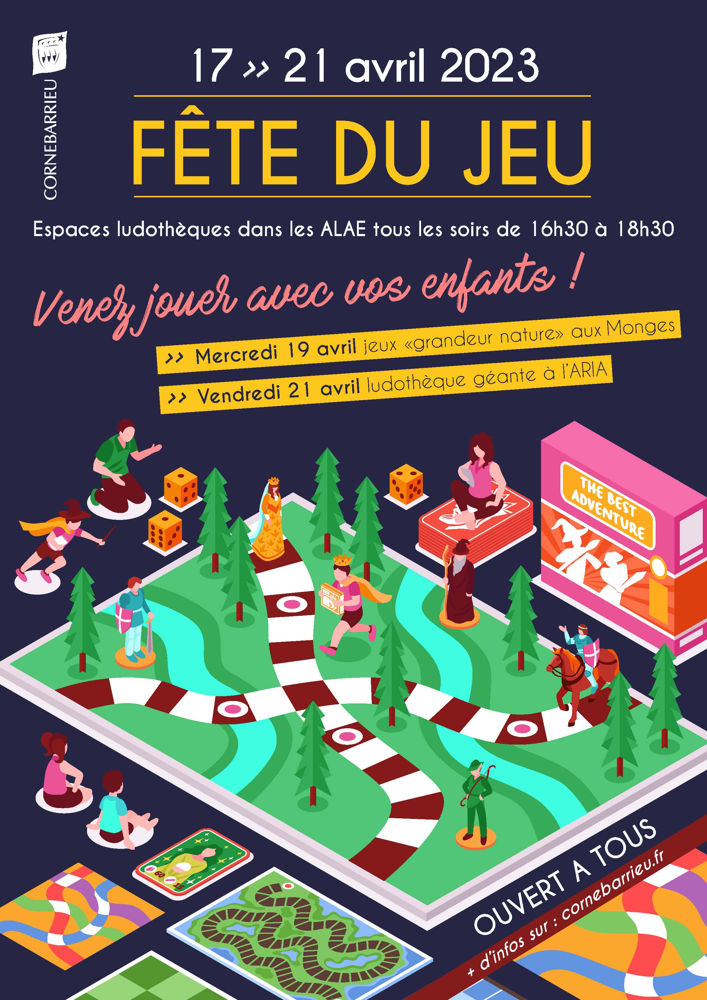 Affiche A3 fête du jeu OK