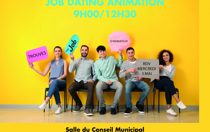 job dating 3 mai 2023
