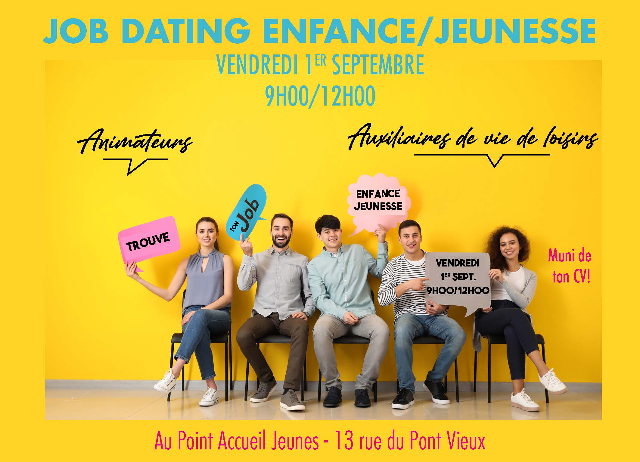 job dating 1er sept 2023