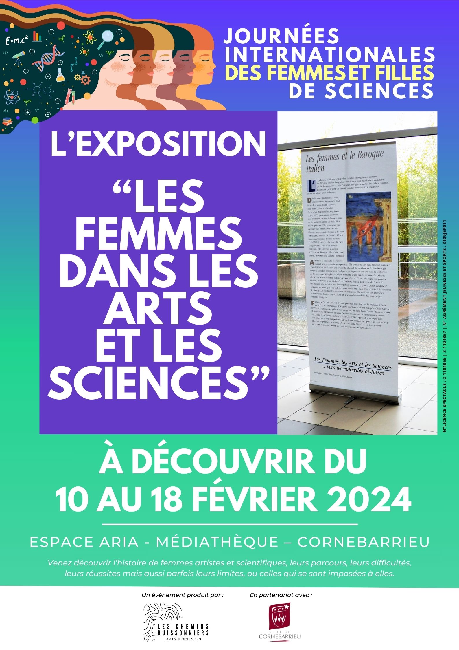 AFFICHE - EXPO CORNEBARRIEU