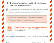 Flyer Cornebarrieu Route Pibrac et Seilh