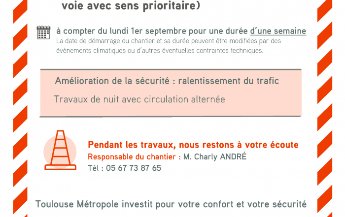 Flyer Cornebarrieu Route Pibrac et Seilh