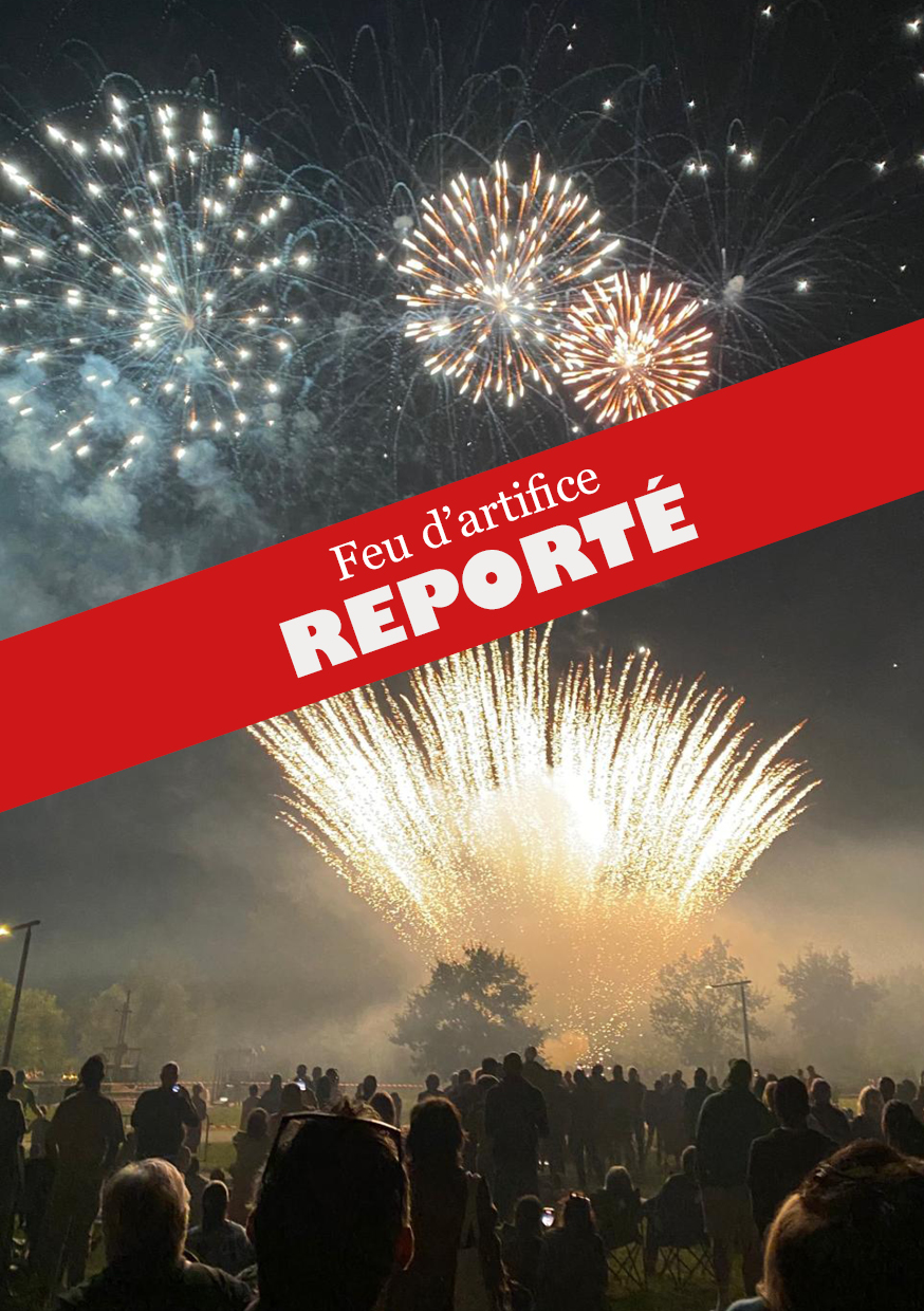 annulation feu d'artifice